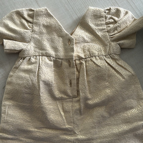 Janie and Jack Gold Jumper! - Picture 4 of 4